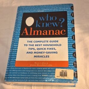 Who Knew Almanac Book For Household Tips Etc & Money Saving Miracles